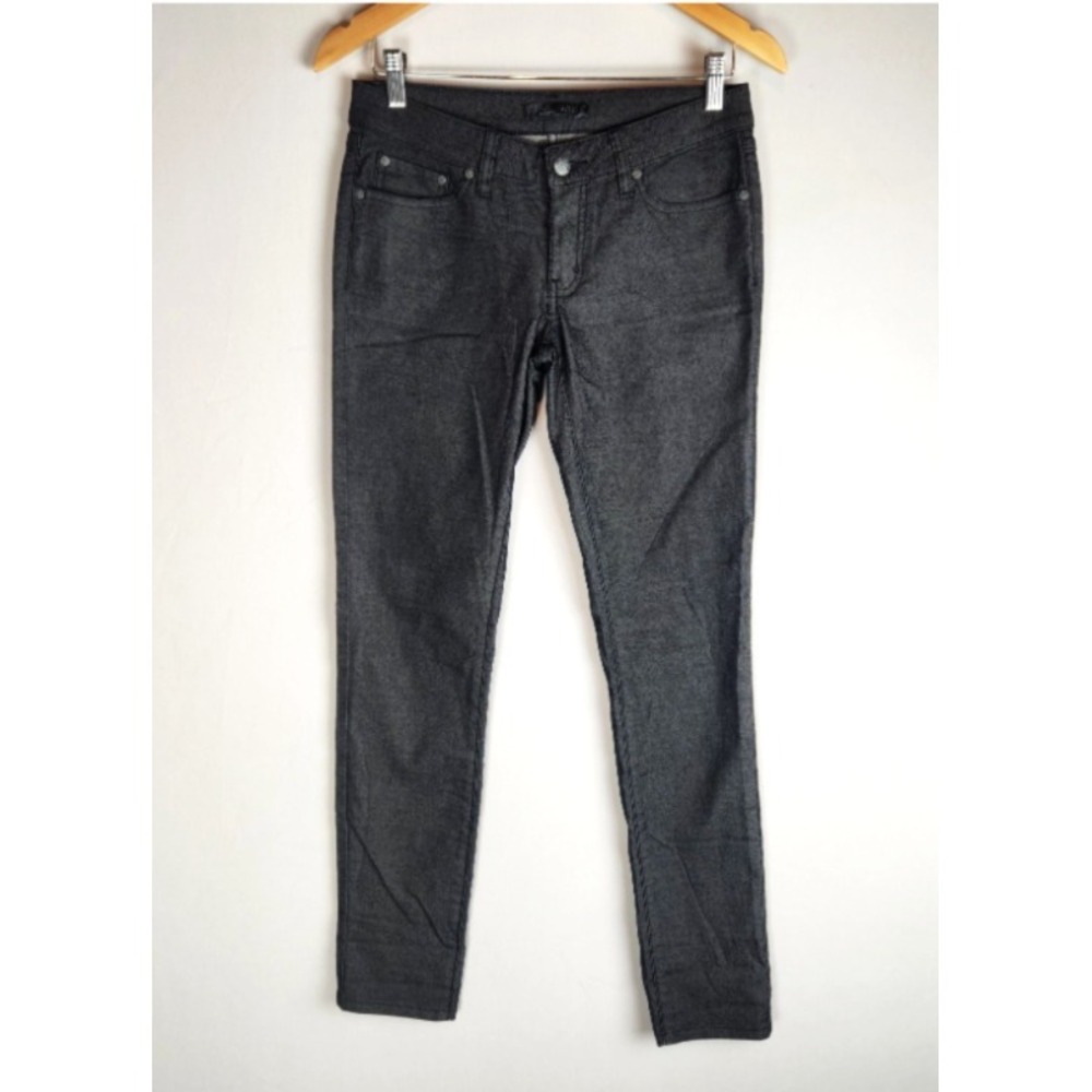 NWOT Prana Kara Jeans Women's SIze‎ 4 / 27 Black Twill Organic Cotton